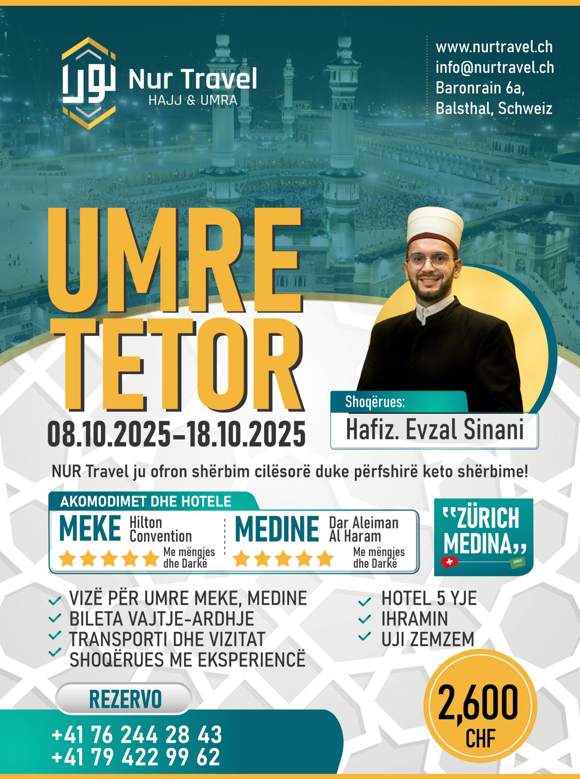 Umre, Tetor 2025
