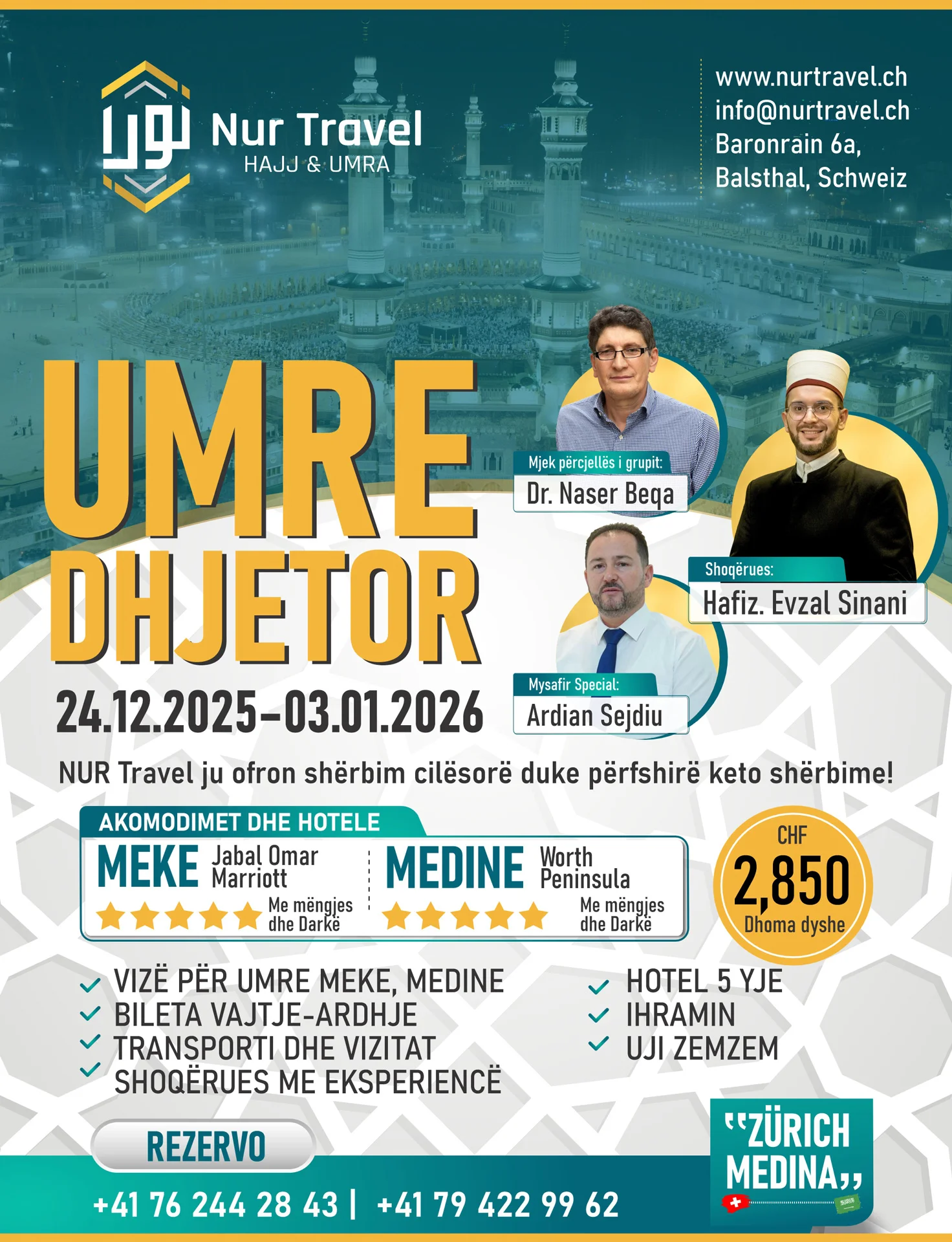 Umre, Tetor 2025